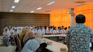 Siswa SMA Muhammadiyah Way Jepara Kunjungan Studi ke Itera