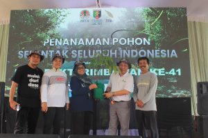 Itera dan Kementerian LHK Tanam Pohon Serentak, Wujud Komitmen Membangun Masa Depan Lingkungan Berkelanjutan