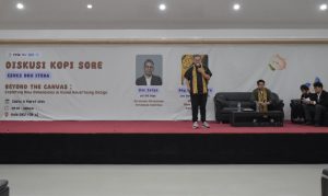 Diskusi Dimensi Baru Iklan dan Branding, Mahasiswa DKV Itera Undang Dua Praktisi Profesional