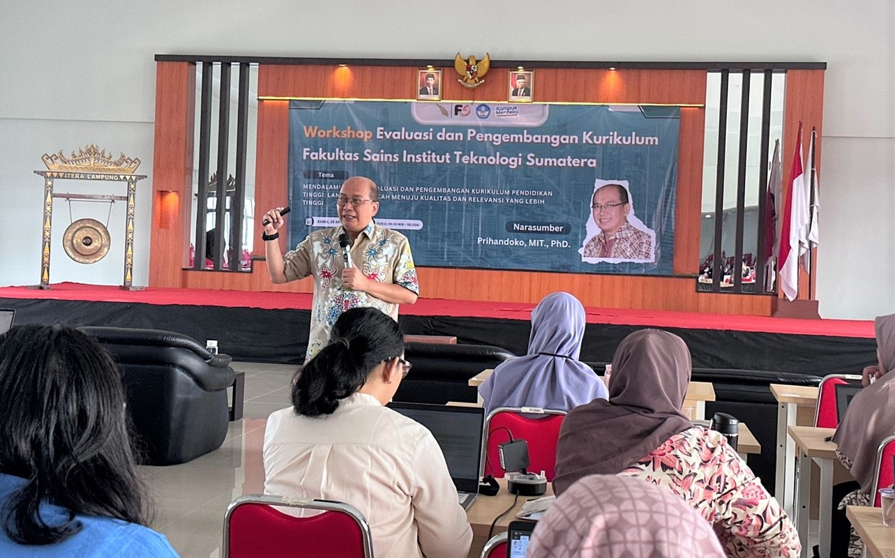 Dorong Peningkatan Kualitas, Fakultas Sains Itera Gelar Workshop Pembaruan Kurikulum