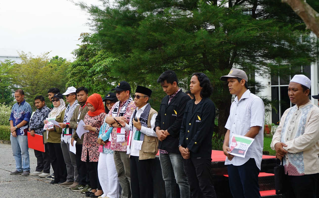 Sivitas Akademika Itera Nyatakan Sikap Solidaritas Dukung Palestina