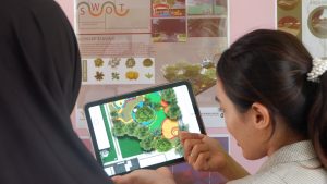 PKM Tim Arsitektur Lanskap Itera Terapkan Desain Playful Learning Landscape di TK DWP Lampung