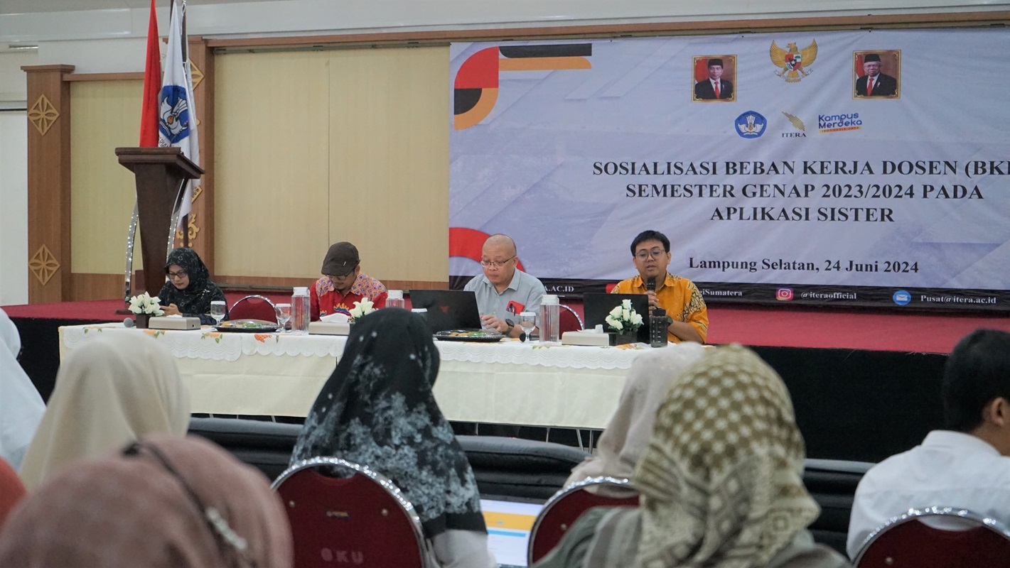 Itera Gandeng Unila Maksimalkan Pemanfaatan Aplikasi Sister dalam Penilaian BKD