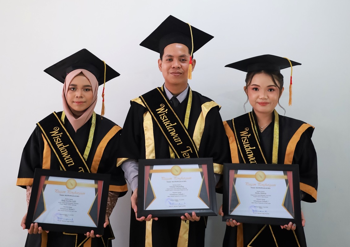 Kunci Sukses Ala Wisudawan Terbaik Itera, Aktif Ikuti Lomba Hingga Program MBKM