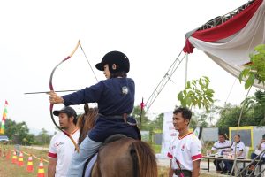 Kejuaraan Panahan Berkuda Kumabat Semarakkan Dies Natalis ke-10 Itera