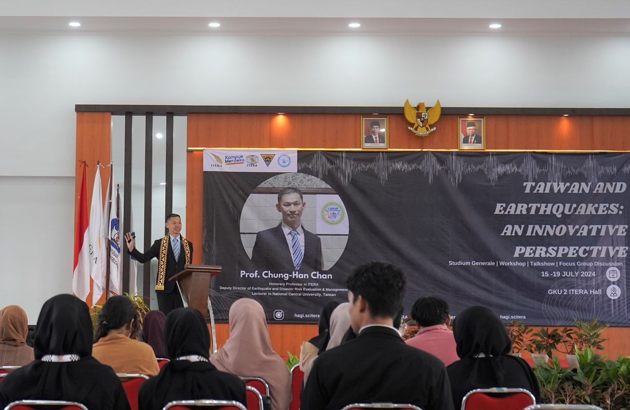 Itera Hadirkan Honorary Professor Prof Chung Han Chan dari National Central University Taiwan