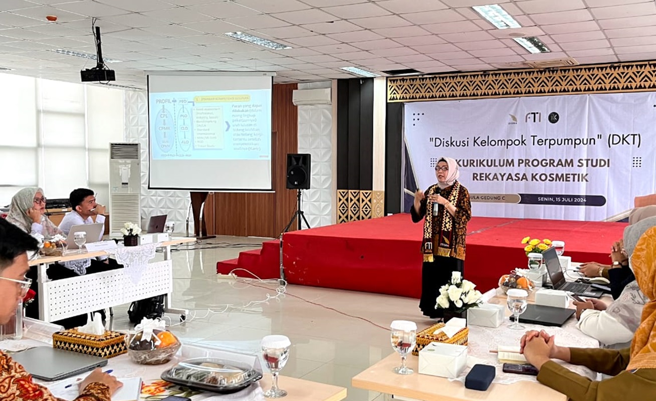Prodi Rekayasa Kosmetik Itera Selaraskan Visi – Misi dan Kurikulum Sesuai Kebutuhan Industri