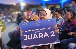 Tulis Opini Tentang Singkong, Dosen Teknik Industri Itera Rinda Gusvita Juara II Lampung Begawi