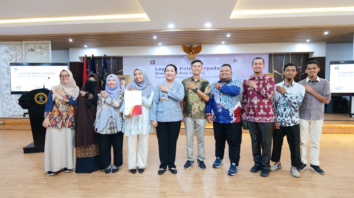 Selamat! Itera Terima 19 Sertifikat Paten Baru dari DJKI Kemenkumham RI