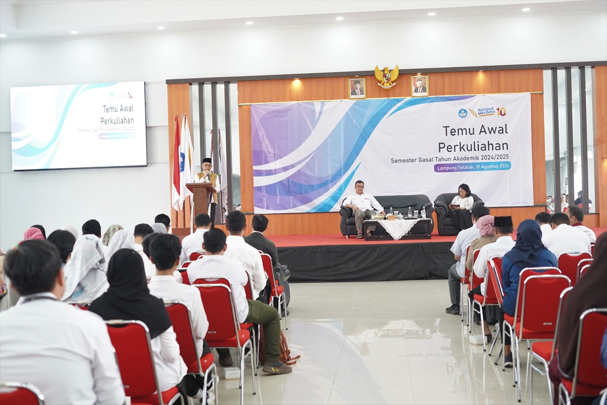 Temu Awal Perkuliahan, Rektor Dorong Peningkatan Kualitas Akademik