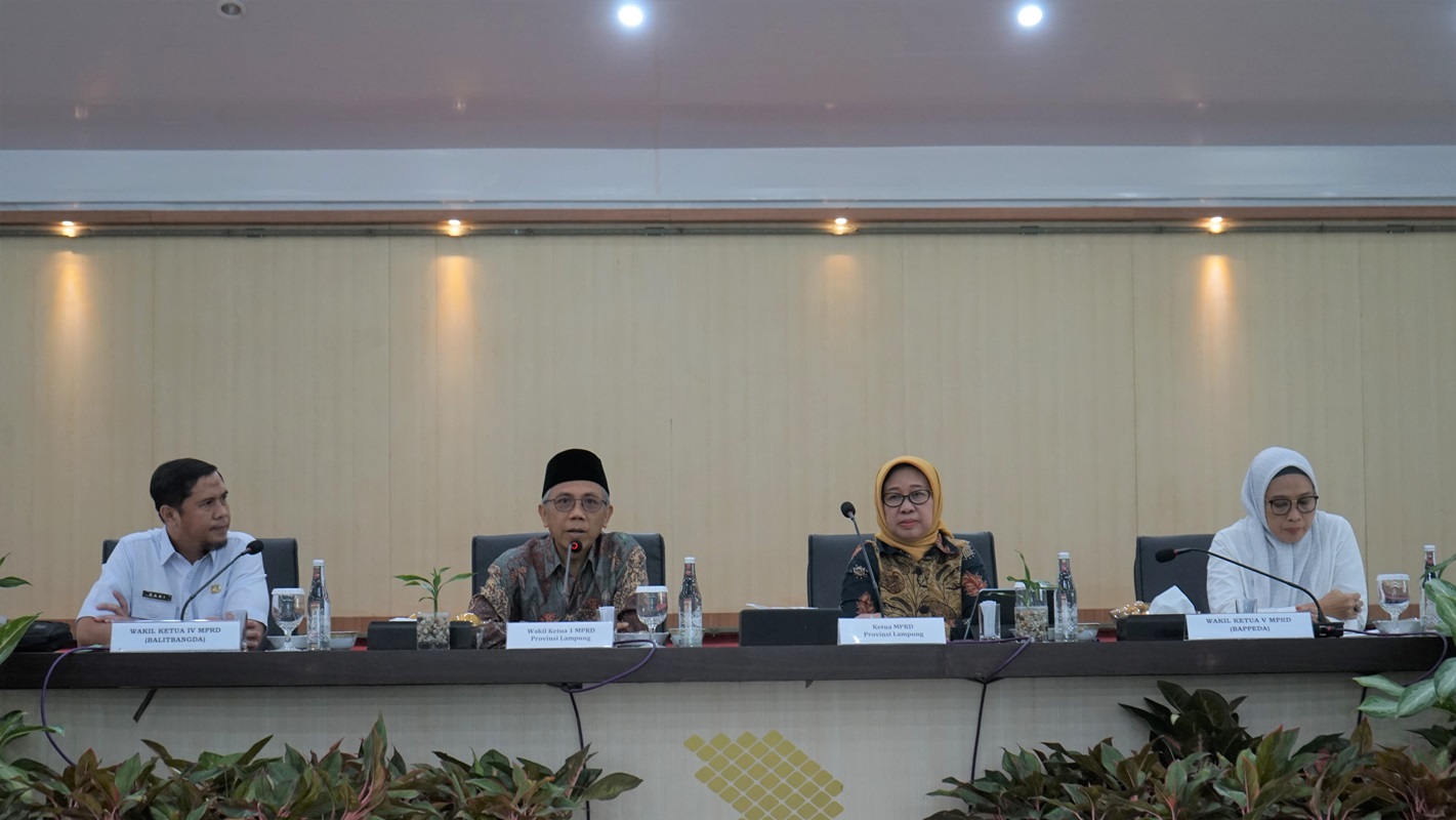Rapat Koordinasi MPRD Provinsi Lampung di Itera Bahas Visi Lampung Smart 2045