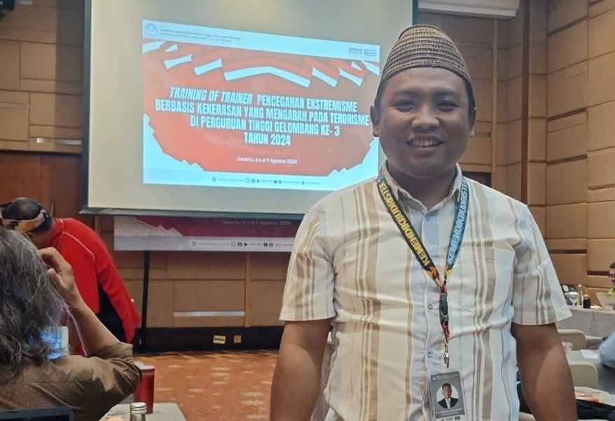 Dosen Itera M Luqmanul Hakim Ikuti Training Pencegahan Ekstremisme Berbasis Terorisme di Kampus