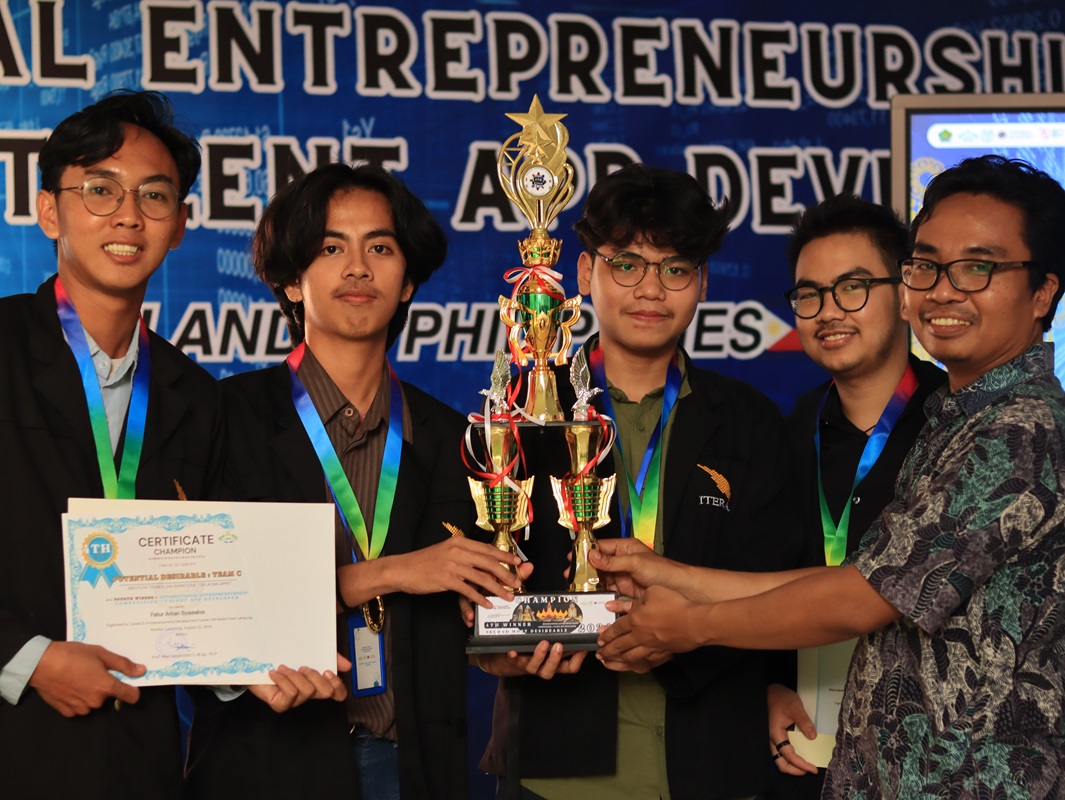 Inovasi Slayan Antar Tim Teradev Itera Juara 4 di Ajang Internasional