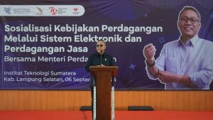 Isi Kuliah Umum di Itera, Menteri Perdagangan Zulkifli Hasan Dorong Mahasiswa Kuasai Bisnis Digital