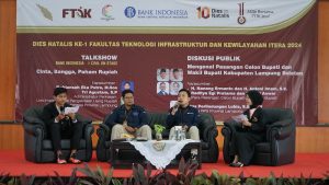 Semarak Dies Natalis Perdana FTIK Itera : Talkshow BI hingga Dialog Calon Bupati