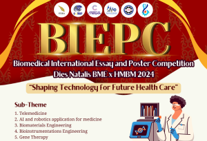 Gandeng Dua Perguruan Tinggi Malaysia, Prodi Teknik Biomedis Itera Adakan Lomba Esay dan Poster Internasional
