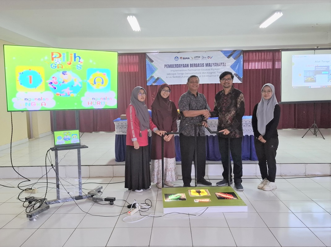 Teknik Biomedis Itera Serahkan Alat Terapi Sensomotorik untuk SLB Dharma Bhakti Dharma Pertiwi