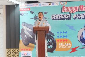 Mahasiswa Itera Ikuti Sosialisasi Safety Riding Bersama PT Tunas Dwipa Matra