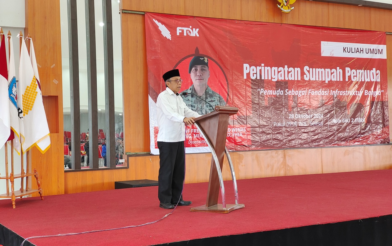 FTIK Itera Gelorakan Semangat Pemuda dalam Kuliah Umum Peringatan Sumpah Pemuda