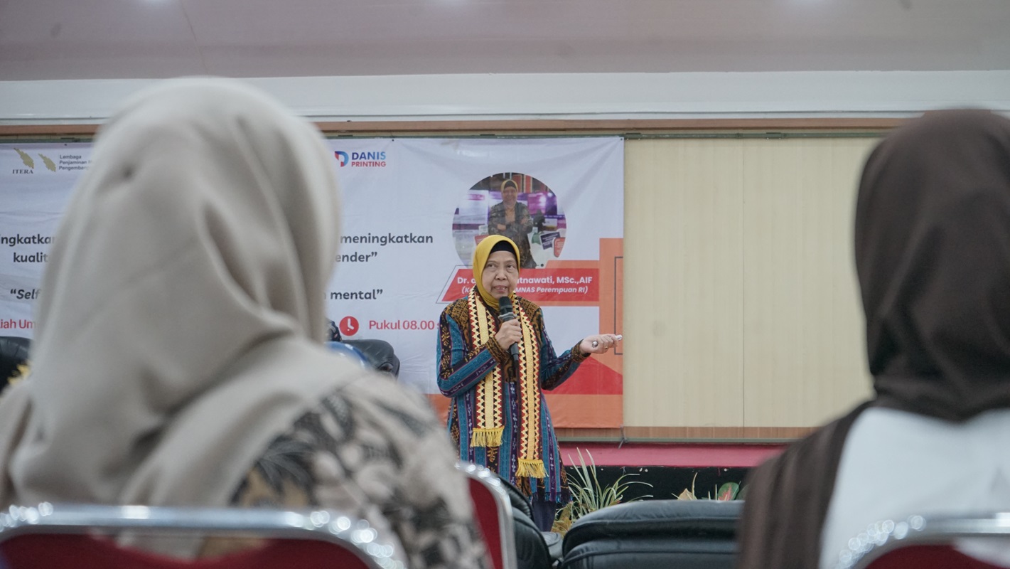 Seminar Kesehatan Mental PPSDM Itera Bahas Pencegahan Kekerasan Berbasis Gender dan Terapi Diri