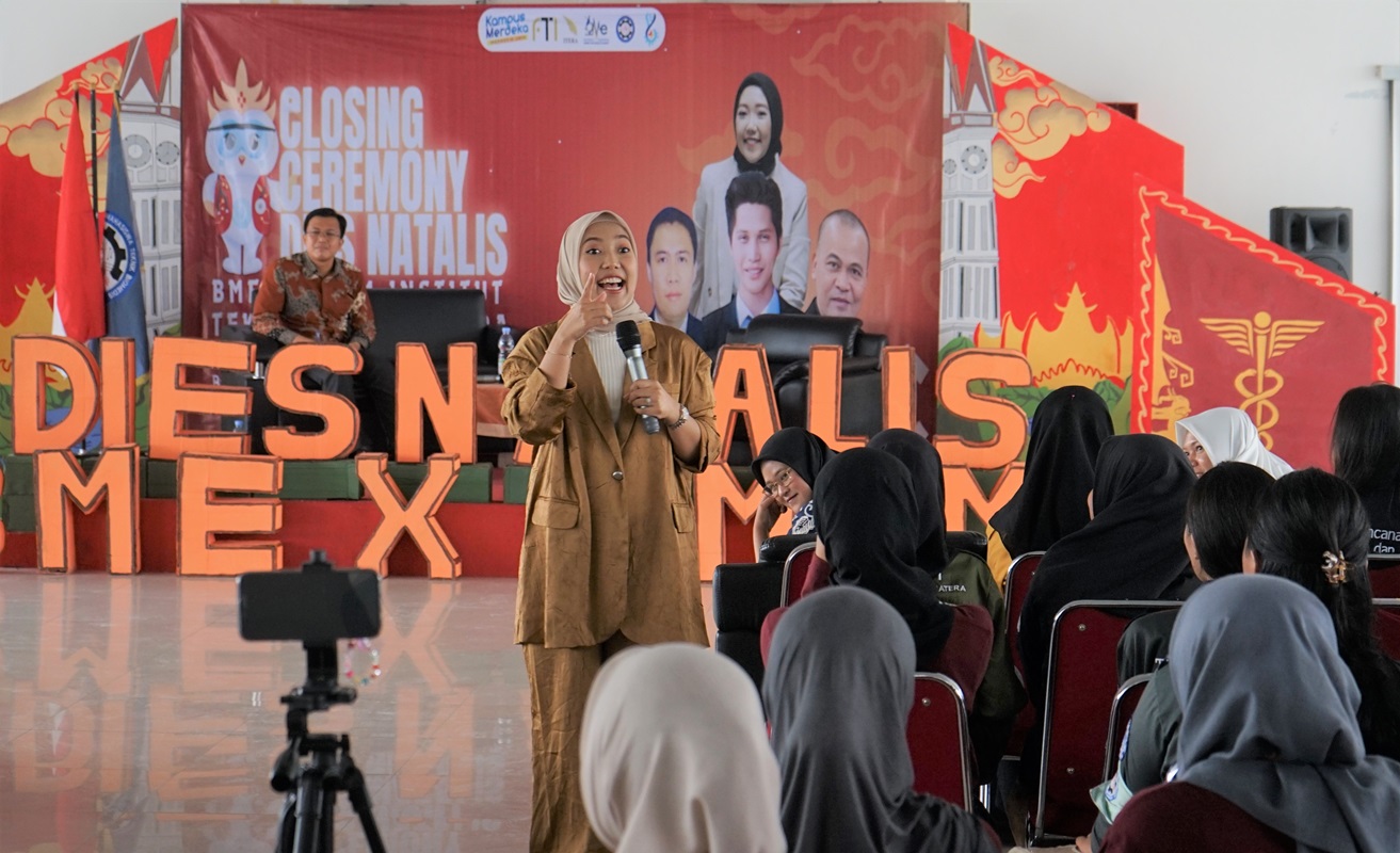 Closing Ceremony Dies Natalis ke-5 Teknik Biomedis Itera, Dorong Mahasiswa Kenali Potensi Diri dan Raih Peluang