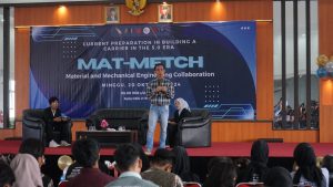 Kolaborasi Teknik Mesin dan Teknik Material Itera Ajak Mahasiswa Siap Hadapi Tantangan Industri 5.0