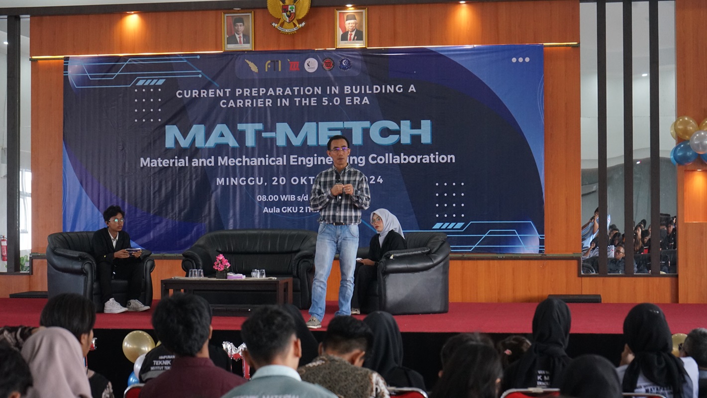 Kolaborasi Teknik Mesin dan Teknik Material Itera Ajak Mahasiswa Siap Hadapi Tantangan Industri 5.0
