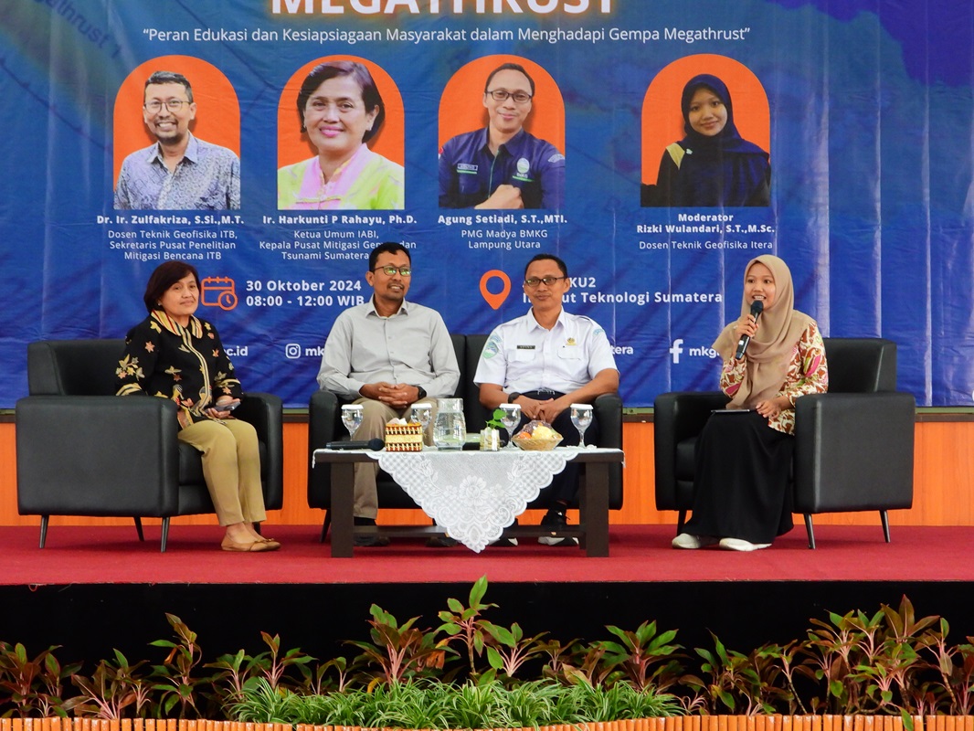 Seminar Nasional Kebencanaan Itera Tingkatkan Edukasi dan Kesiapsiagaan Hadapi Ancaman Gempa Megathrust