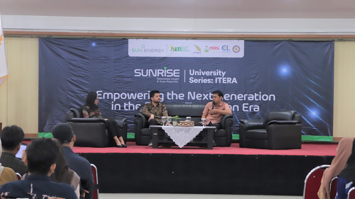 Itera dan SUN Energy Inspirasi Generasi Muda untuk Transisi Energi Hijau