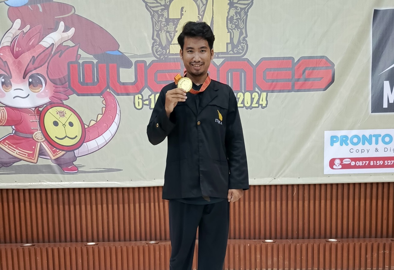 Mengenal Jeremy Gama Pradana: Mahasiswa Arsitektur Lanskap Itera Juara Nasional Wushu