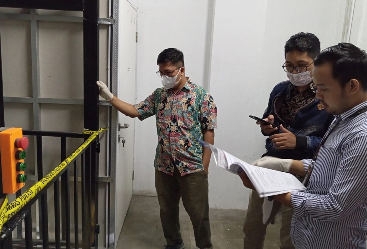 Dosen Teknik Mesin Itera Bantu Polisi Investigasi Kecelakaan Kerja di Minimarket Bandar Lampung