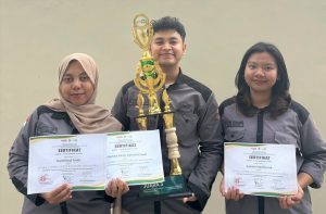 Teliti Enzim Kulit Nanas, Mahasiswa TIP Itera Raih Juara 3 LKTI Nasional di UPI Bandung 