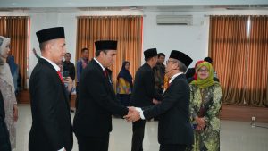 Rektor Ajak Pejabat Baru Utamakan Keharmonisan untuk Kemajuan Itera