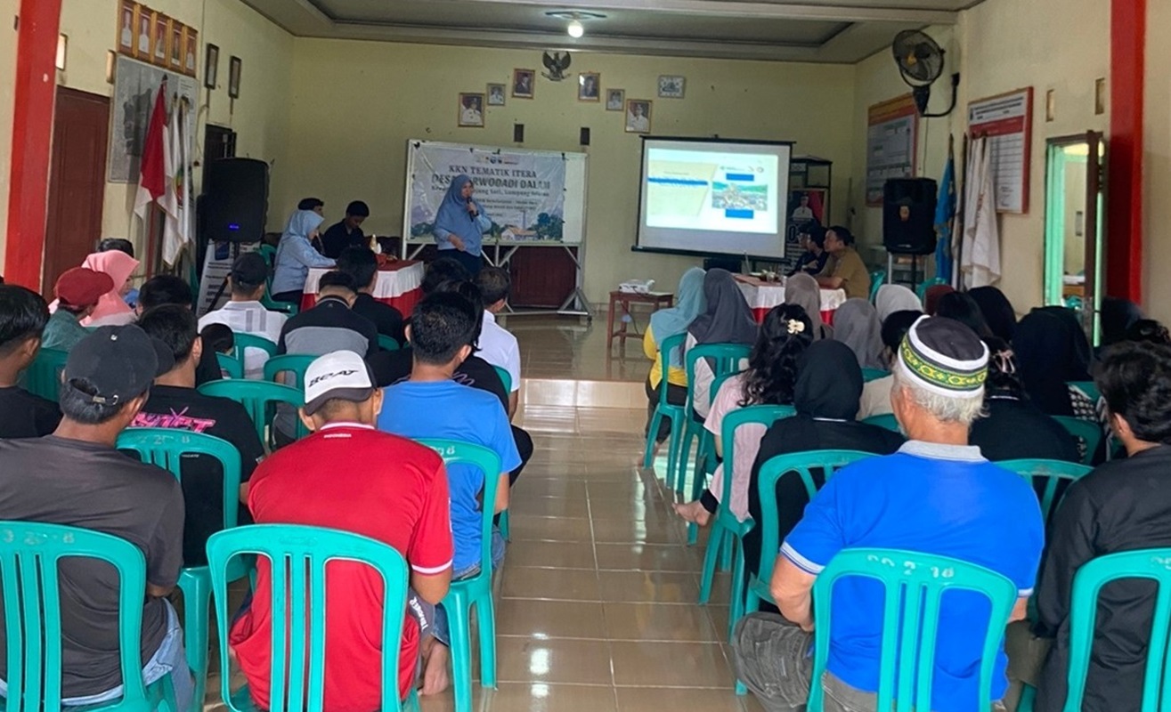 SDGs Center dan Tim KKN Itera Inisiasi Program Kampung Iklim di Desa Purwodadi Dalam Lampung Selatan