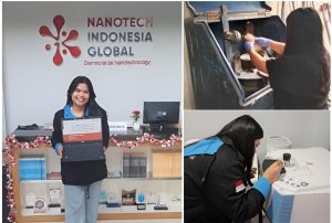 Mahasiswa Teknik Fisika Itera Teliti Nanomaterial dari Limbah Sawit di Nano Center Indonesia
