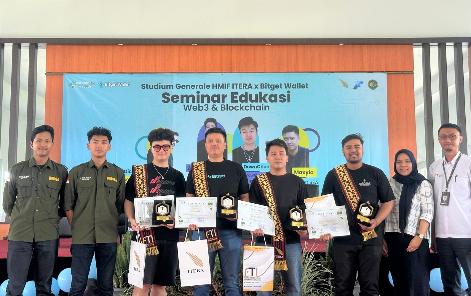 Program Studi Teknik Informatika Itera Gelar Seminar Edukasi Web3 dan Blockchain