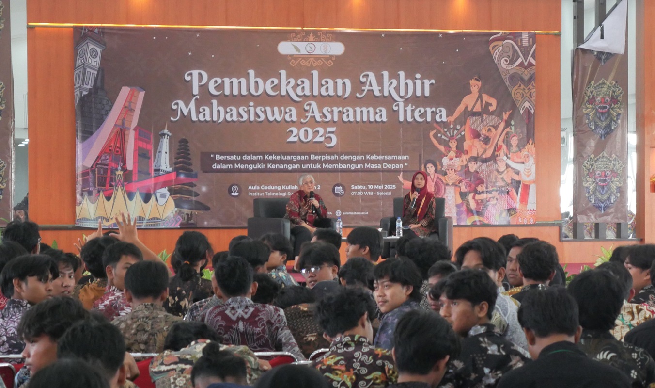 Pembekalan Akhir Cendekia Asrama Itera, Siapkan Mahasiswa Menuju Program Studi