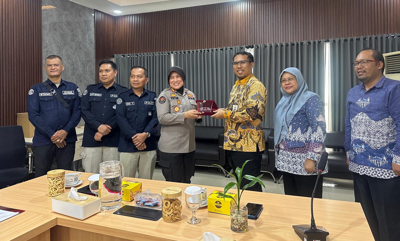 Itera dan Humas Polda Lampung Tingkatkan Kerja Sama Strategis Pelayanan Masyarakat