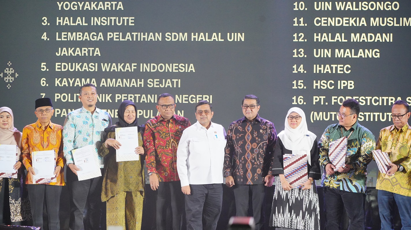 Itera Jalin Kerja Sama Pelatihan Jaminan Produk Halal dengan BPJPH