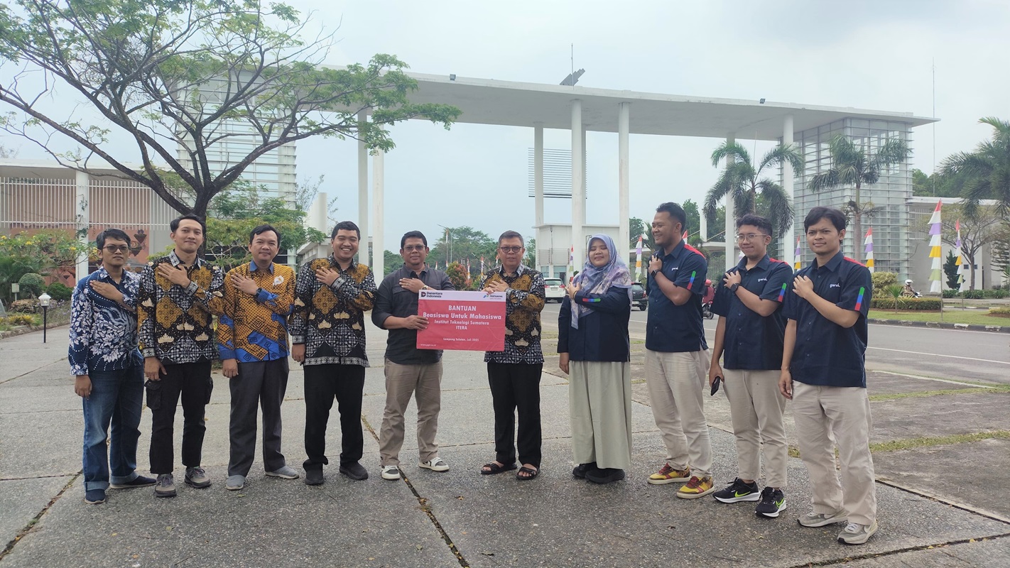 Itera Terima Bantuan Beasiswa Pendidikan dari PT PGN