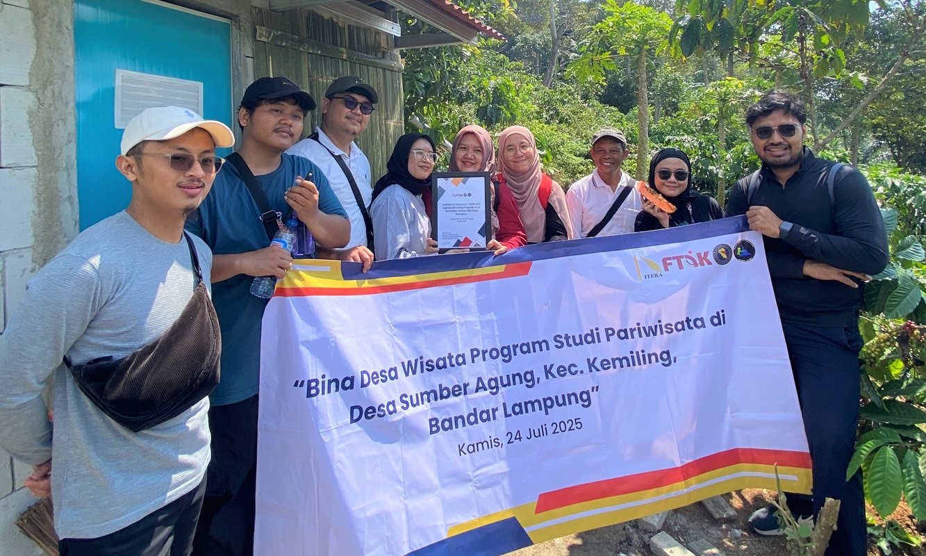 Prodi Pariwisata Itera Dukung Pengembangan Desa Wisata Sumber Agung