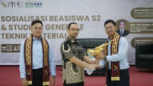 Dorong Peningkatan SDM Unggul, Teknik Material Itera dan PT QMB Sosialisasikan Beasiswa S2