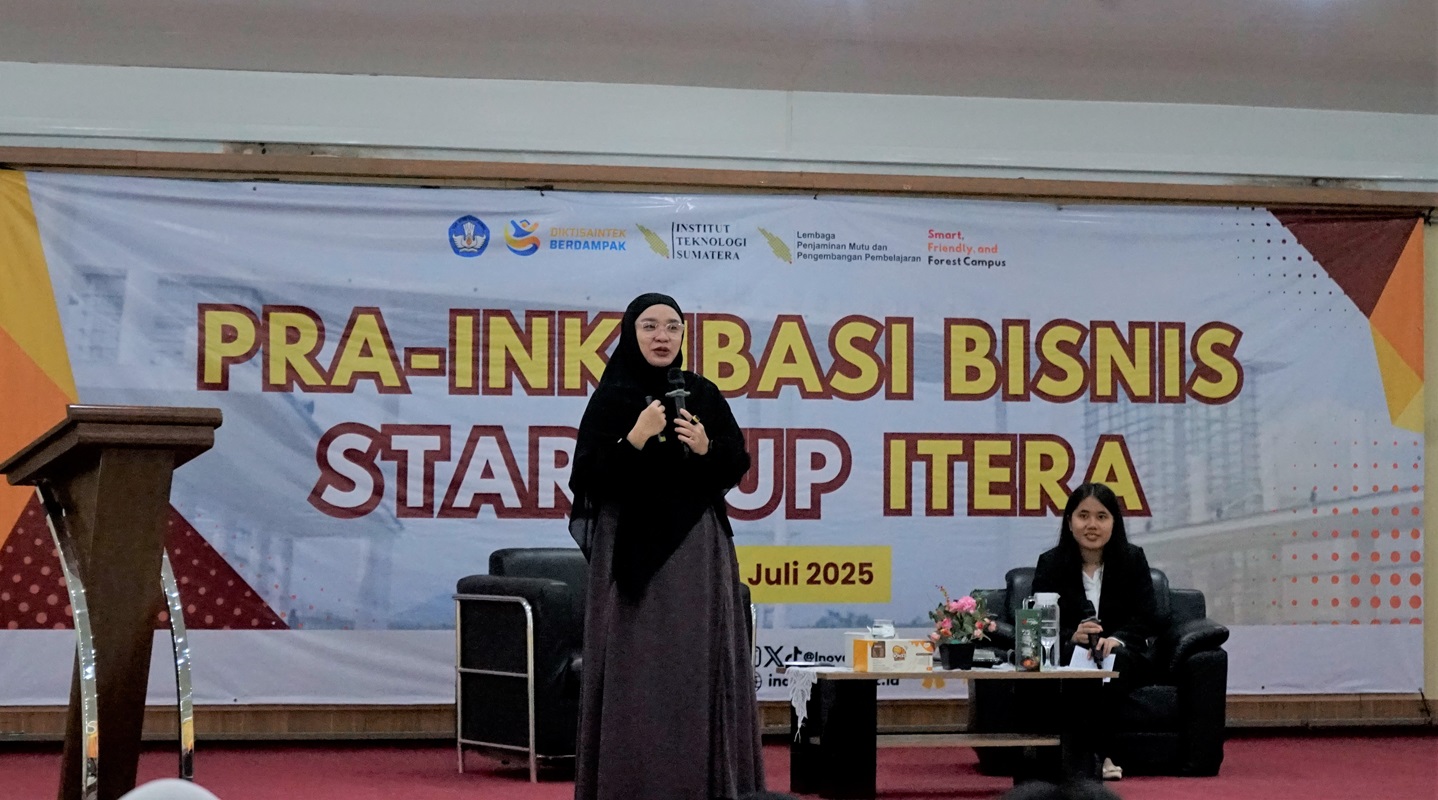 Itera Dorong Mahasiswa Kembangkan Startup Lewat Seminar dan Workshop Pra-Inkubasi Bisnis