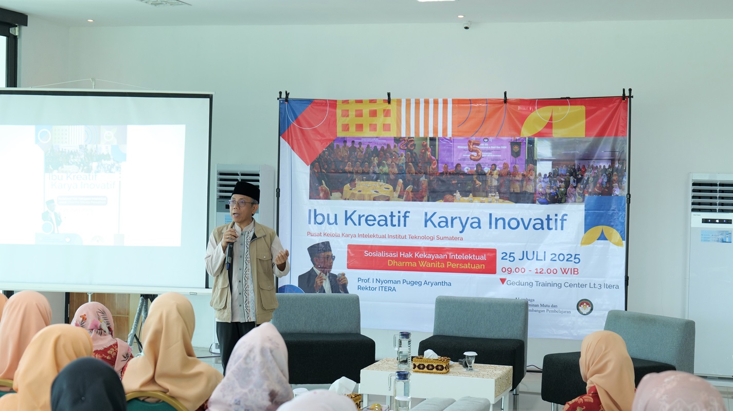 DWP dan PKKI Itera Gelar Sosialisasi HKI, Dorong Perempuan Ciptakan Karya Inovatif