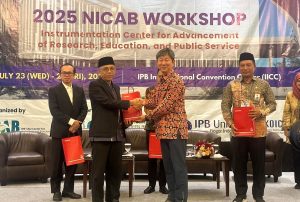 Rektor Itera Sampaikan Penguatan Riset Ketahanan Pangan dan Pertanian Modern dalam Workshop Korea-Indonesia