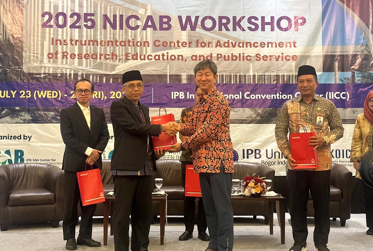 Rektor Itera Sampaikan Penguatan Riset Ketahanan Pangan dan Pertanian Modern dalam Workshop Korea-Indonesia
