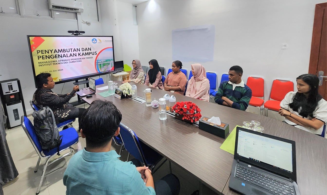 Itera Sambut Mahasiswa Baru Penerima Beasiswa ADik dengan Program Pengenalan Kampus