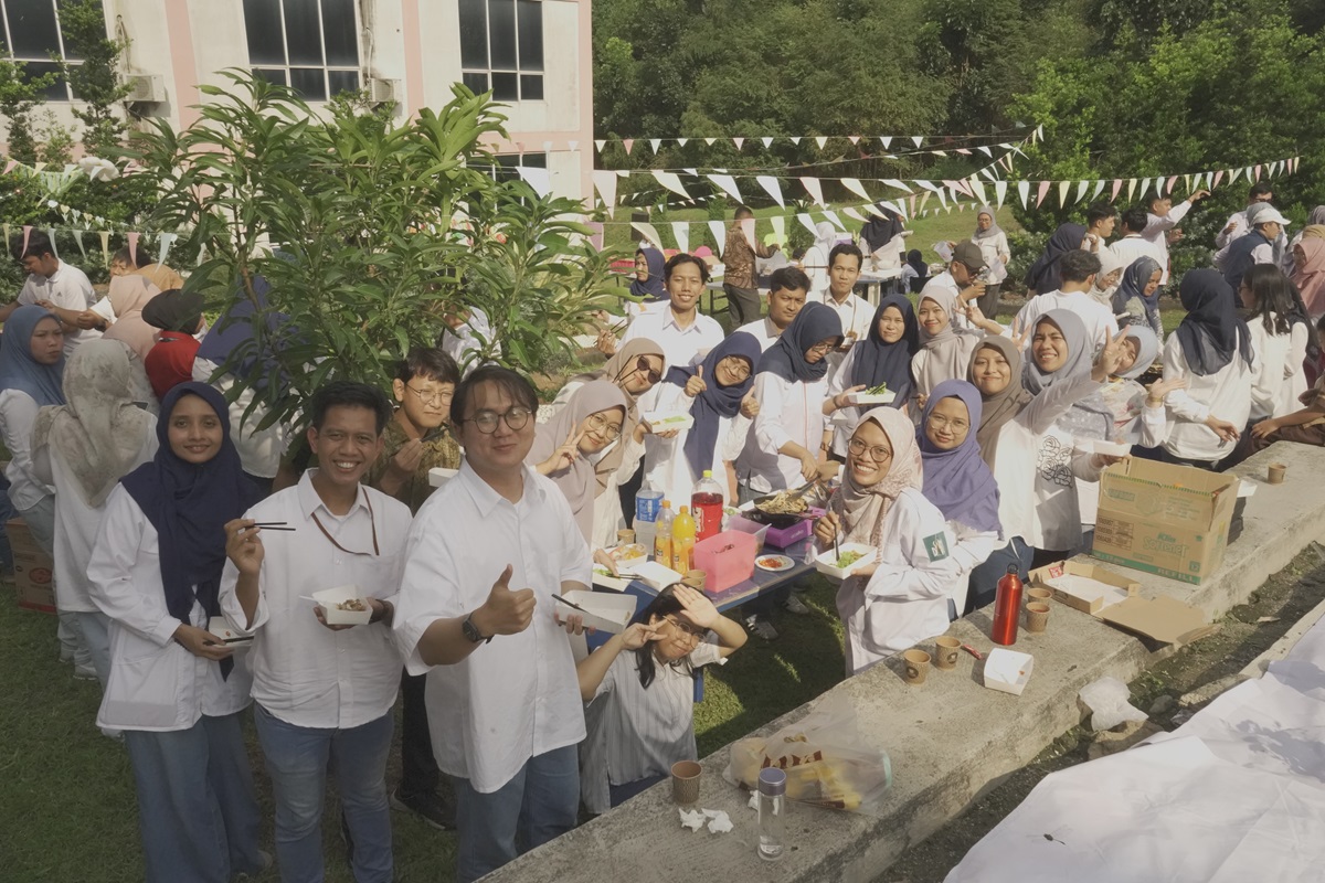 Pererat Silaturahmi Antar Sivitas Akademika, Fakultas Sains Itera Gelar Garden Party