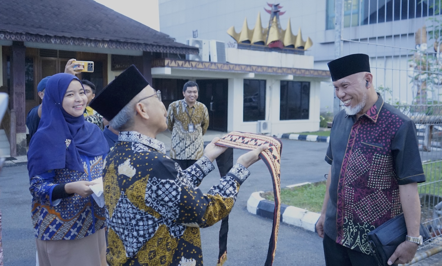 Sambut Kehadiran Gubernur Sumatera Barat, Rektor Itera Ajak Kolaborasi Dukung Pendidikan Tinggi