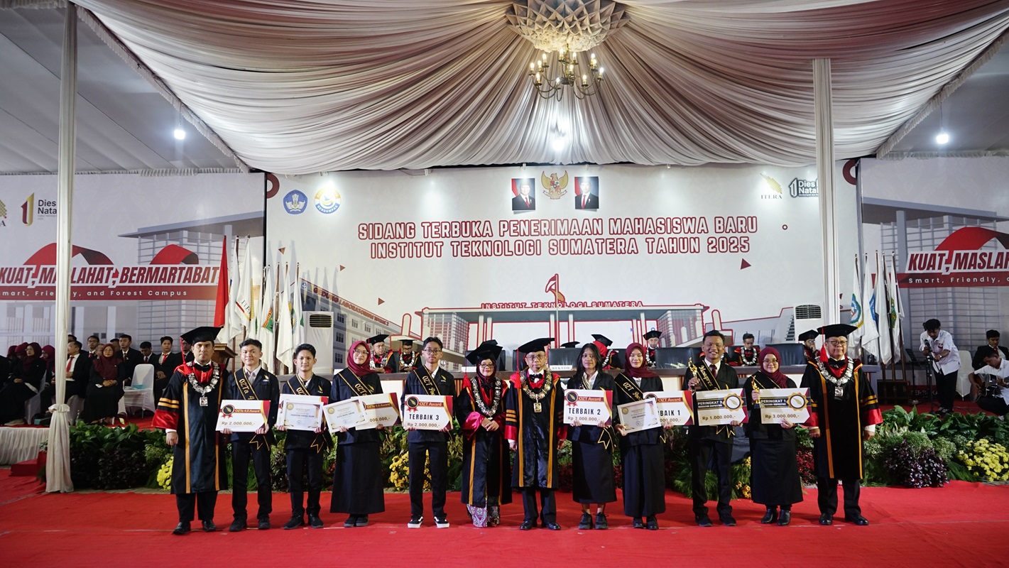 Sukses Jalani Perkuliahan TPB, Berikut Kiat Belajar ala Mahasiswa Itera Peraih OZT Award